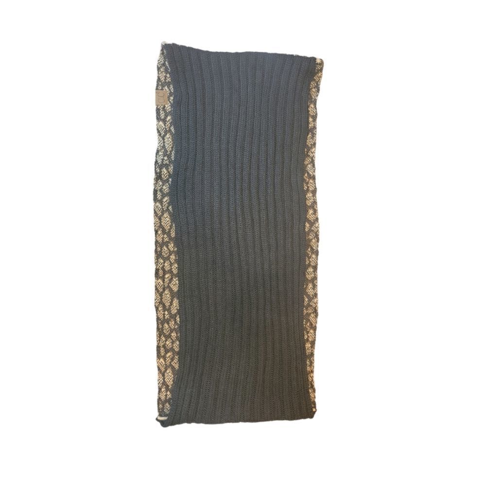 CC Brand Black Leopard Print Infinity Scarf - Picture 5 of 7